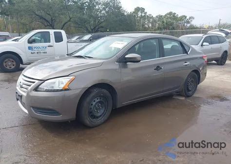 2015 Nissan Sentra Fe+ S/S/Sl/Sr/Sv из США, поврежденный, VIN 3N1AB7AP7FL631233